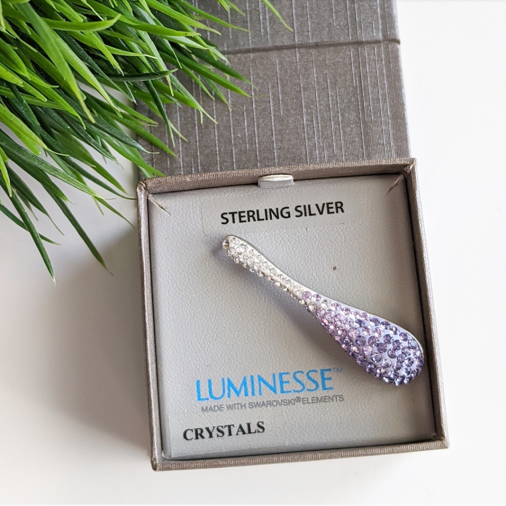 🆕LUMINESSE With Box Incluide Purple and Silver